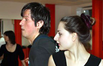 Занятие латиноамериканскими танцами в школе танцев Dancer.Ru